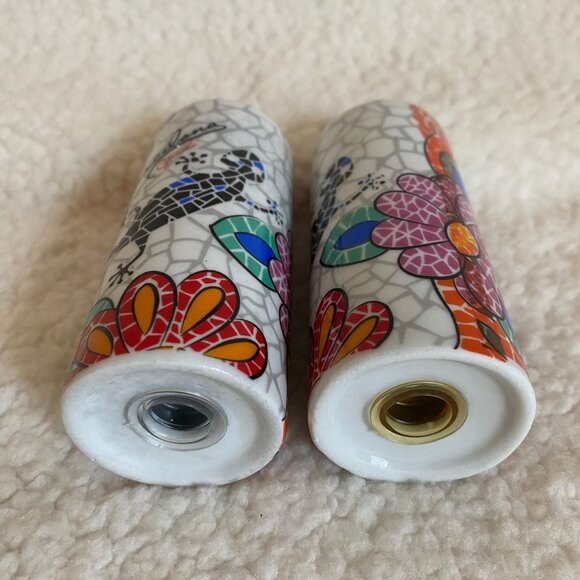 Antoni Gaudi Barcelona Spain Salt & Pepper Shakers Mosaic - Picture 4 of 7